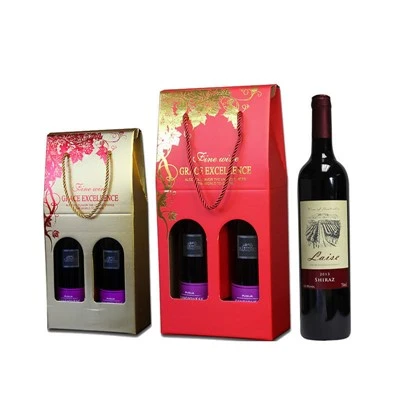 Wine Cardboard Khoom plig Box